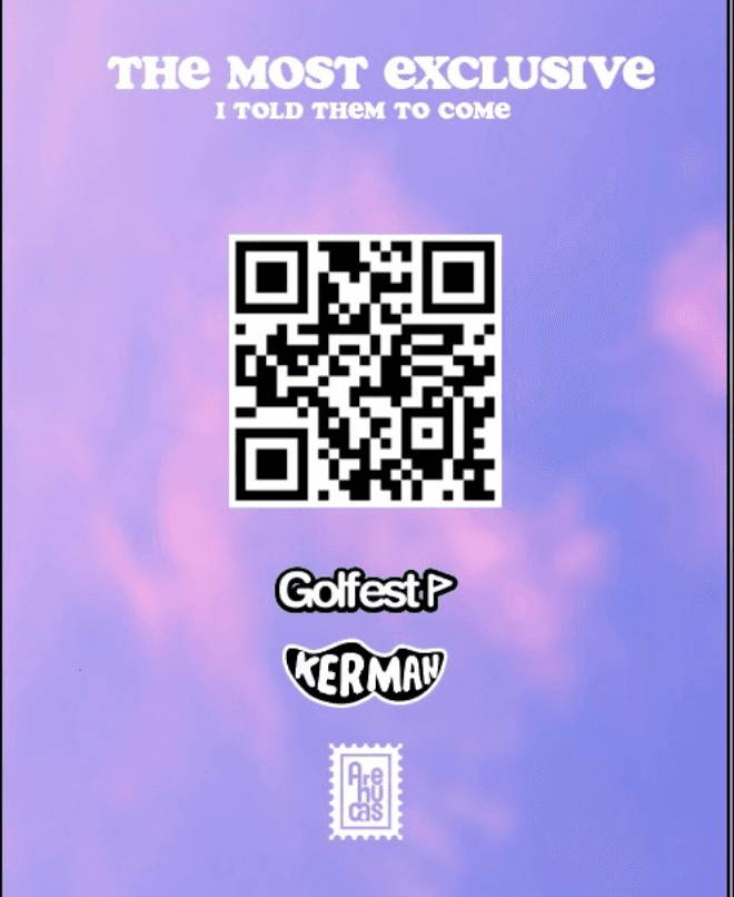 QR code event management system